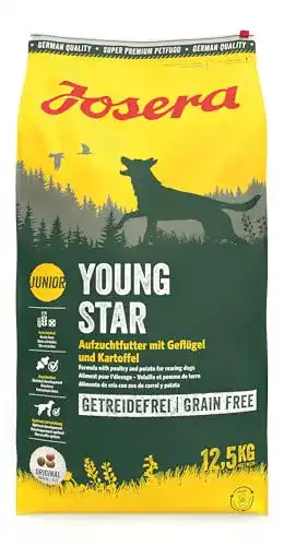 Welpenfutter Josera YoungStar getreidefrei 12,5 kg für Junior-Hunde