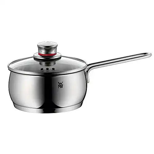 WMF Quality One Stielkasserolle 16 cm mit Glasdeckel