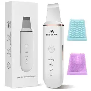 Ultraschallpeelinggerät Miserwe Skin Scrubber für Gesichtsreinigung