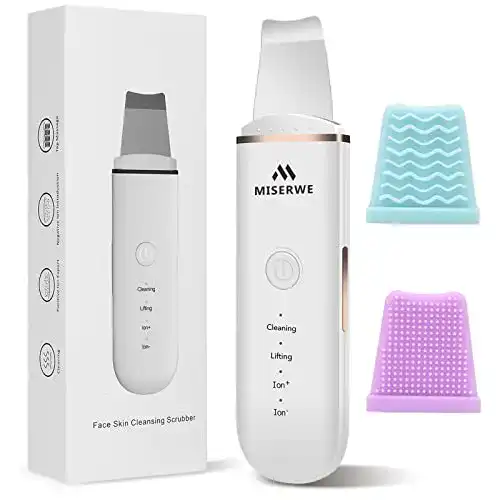 Ultraschallpeelinggerät Miserwe Skin Scrubber für Gesichtsreinigung