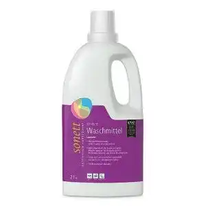 Sonett Waschmittel Lavendel, 2 Liter – Biologisch abbaubar und allergenfrei