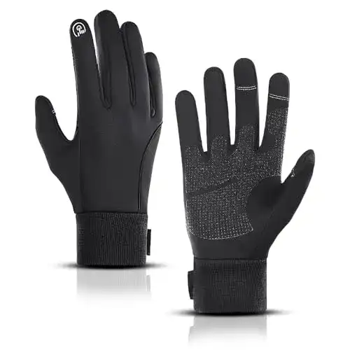 Fahrradhandschuhe für den Winter von LERWAY Warme und wasserfeste Handschuhe