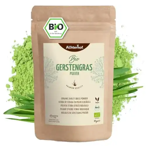 Gerstengras Pulver BIO aus deutschem Anbau (500g)