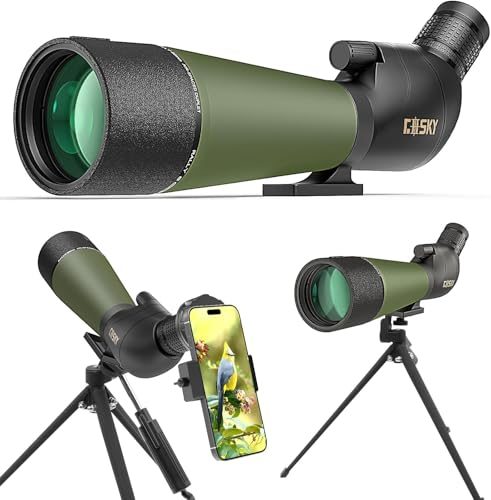 Gosky Spektiv für Vogelbeobachtung 20-60×80 mit Porro Prism