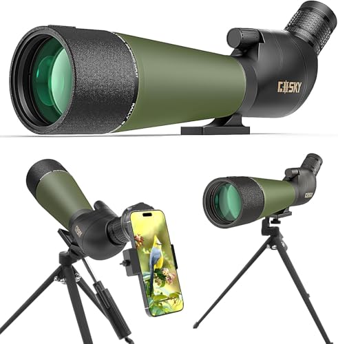 Gosky Spektiv für Vogelbeobachtung 20-60×80 mit Porro Prism