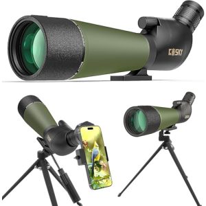 Gosky Spektiv 20-60×80 für Vogelbeobachtung und Outdoor-Aktivitäten