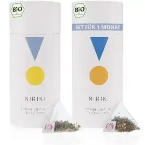 Zyklustee NIRIKI Bio Storchennest Tee Set für die Zyklushälfte