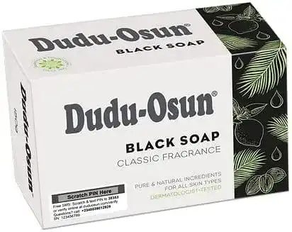 Dudu-Osun Seife Classic 150g Schwarze Naturseife
