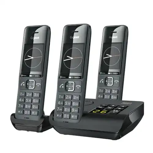 Gigaset Telefonanlage COMFORT 520A Trio mit 3 DECT-Telefonen