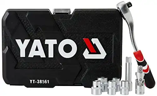 Steckschlüsselsatz 3/8 Zoll Yato 22-teilig