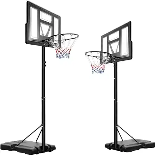 Basketballkorb Liferun Outdoor mit verstellbarer Korbhöhe