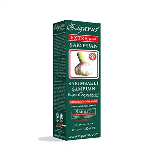 Knoblauch Shampoo Zigavus Extra Plus für Haarausfall 450 ml