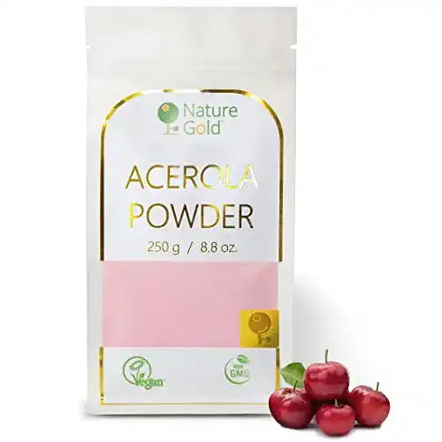 Acerola-Pulver Nature Gold – Vitamin C aus gefriergetrocknetem Acerola