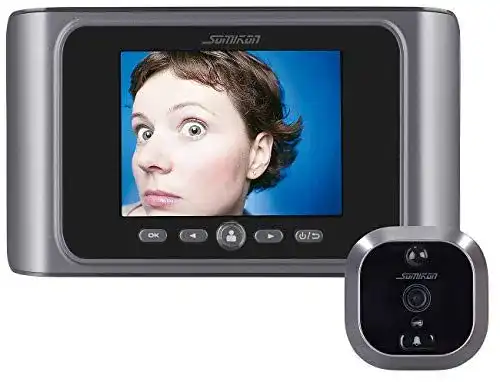 Türspion Somikon mit digitaler Kamera und Aufnahmefunktion