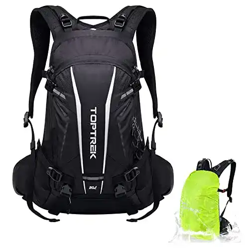 MTB-Rucksack Toptrek Fahrradrucksack 20L mit Regenschutz