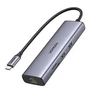 Ugreen USB-C Hub 7 in 1 Docking Station mit HDMI, USB 3.0 und Ethernet