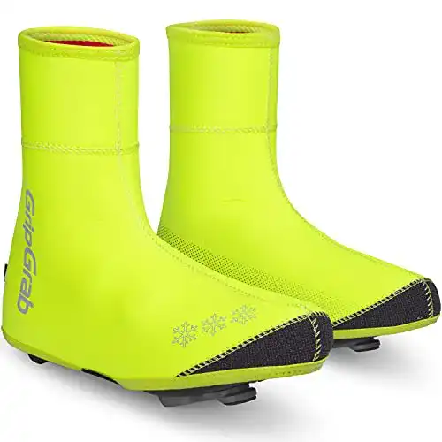 GripGrab Arctic Überschuhe für Winter Rennrad Gefütterte und wasserdichte Radsport Überzieher