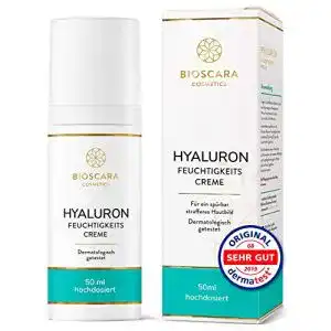 Bioscara Hyaluron Creme Gesicht 50ml – Antifaltencreme