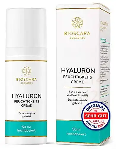 Bioscara Hyaluron Creme Gesicht 50ml – Antifaltencreme