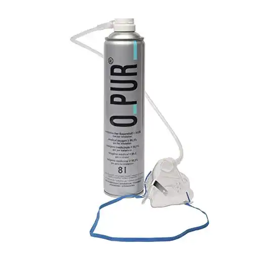 Medizinischer Sauerstoff Imp GmbH International Medical P O Pur Sauerstoffdose mit Maske und Schlauch