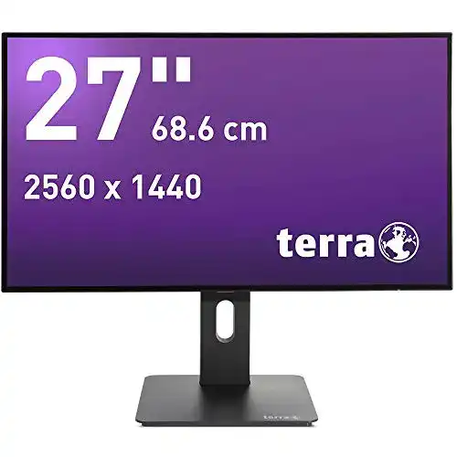 Terra Monitor 27 Zoll LED 2766W WQHD mit HDMI und DisplayPort