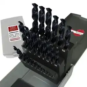Metallbohrer WeLiQu HSS-R Bohrerset für präzises Bohren