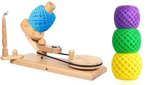 Wollwickler Brainmart handbetätigter Holzgarn und Garn Swift