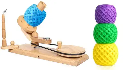 Wollwickler Brainmart handbetätigter Holzgarn und Garn Swift