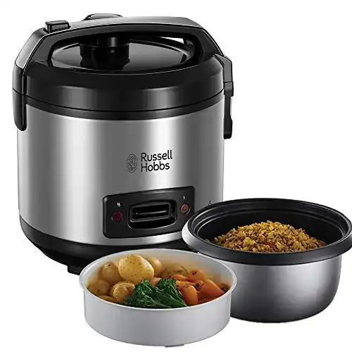 Reiskocher Russell Hobbs 1,2 Liter mit Dampfgarer-Einsatz
