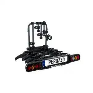 Fahrradträger für Anhängerkupplung für 4 Fahrräder von Peruzzo PZ708-4