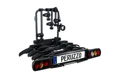 Fahrradträger für Anhängerkupplung für 4 Fahrräder von Peruzzo PZ708-4