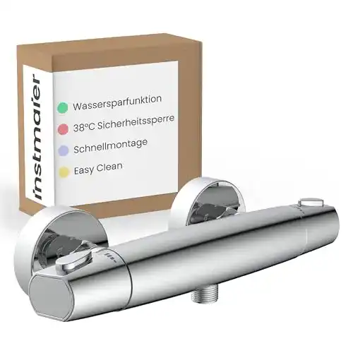 Duscharmatur instmaier T1 mit Thermostat für Dusche und Badewanne