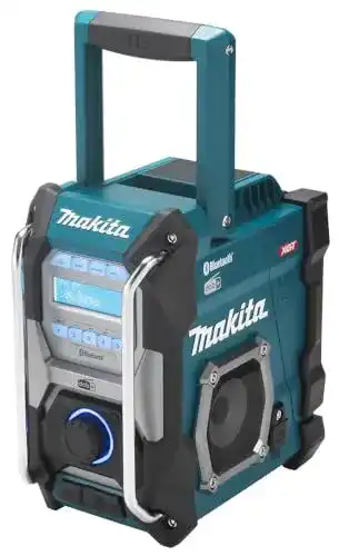 Makita Baustellenradio MR004GZ Tragbares Akku-Radio für Baustellen