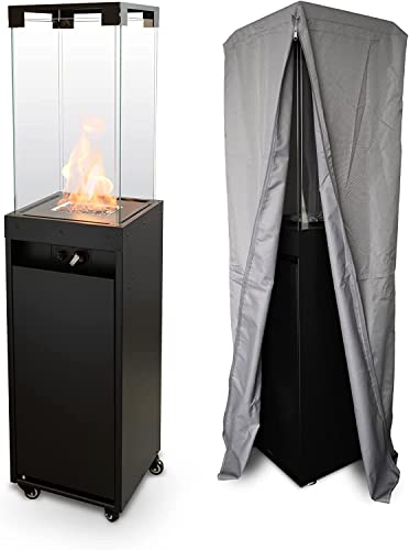 Gaskamin Outdoor Planika Faro Terrassenheizer Gas schwarz
