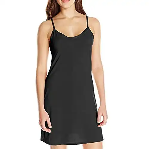 Unterkleid LLZ.Coque Damen Slinky Strappy Nachthemd Unterröcke