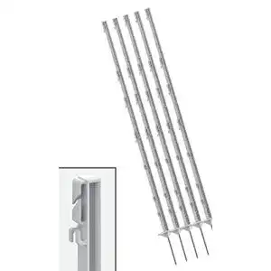 Weidezaunpfähle Landkaufhaus Mayer 156 cm – 20 Stück mit Doppeltritt