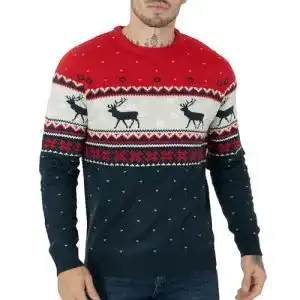 Herren Weihnachtspullover von NOROZE im Vergleich