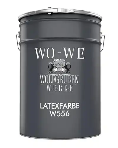 Abwaschbare Wandfarbe Latexfarbe Innenweiß 20L