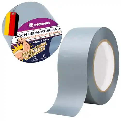 Wasserfestes Klebeband Homik für Dachreparaturen und Abdichtungen