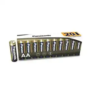Panasonic AA Everyday Power Alkaline Batterien, 20er Pack