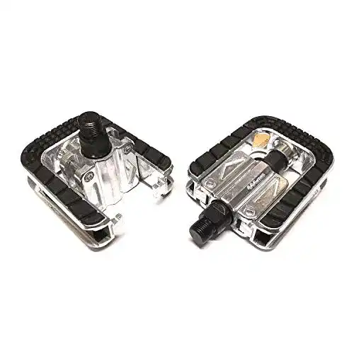Klapppedale Faltpedale Set aus Aluminium für Fahrräder