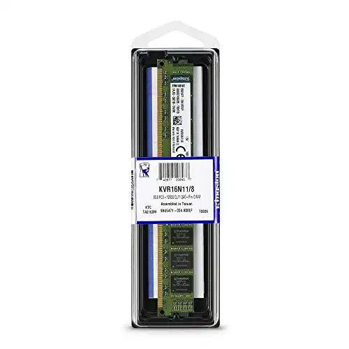 Arbeitsspeicher Kingston ValueRAM 8GB DDR3 1600MT/s Non-ECC CL11