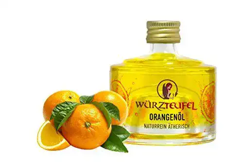 Orangenöl Würzteufel Naturreines ätherisches Apfelsinenöl aus Brasilien