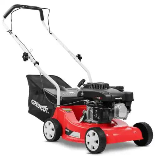 Benzin Rasenmäher mit 40 cm Schnittbreite Greencut GLM660X