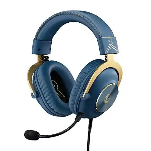 Logitech G PRO X Gaming-Headset mit Blue VO!CE Mikrofon