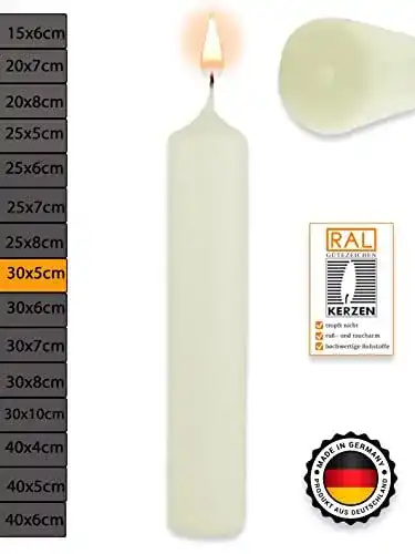Altarkerzen WikaKerzen Stumpenkerze Rohling Blanko für Dekoration