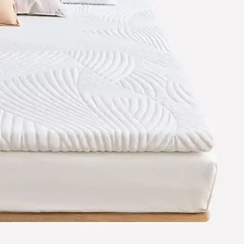 Gel-Topper 120×200 cm von Sweetnight mit abnehmbarem Bezug