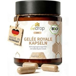 Gelée Royale Kapseln Bedrop Bio Qualität 60 Stück