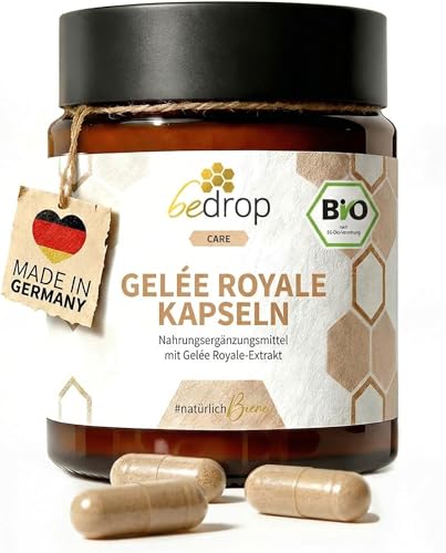 Gelée Royale Kapseln Bedrop Bio Qualität 60 Stück