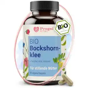 Bockshornklee-Kapseln Pregnivital BIO – Aktivierte Kapseln für Stillende